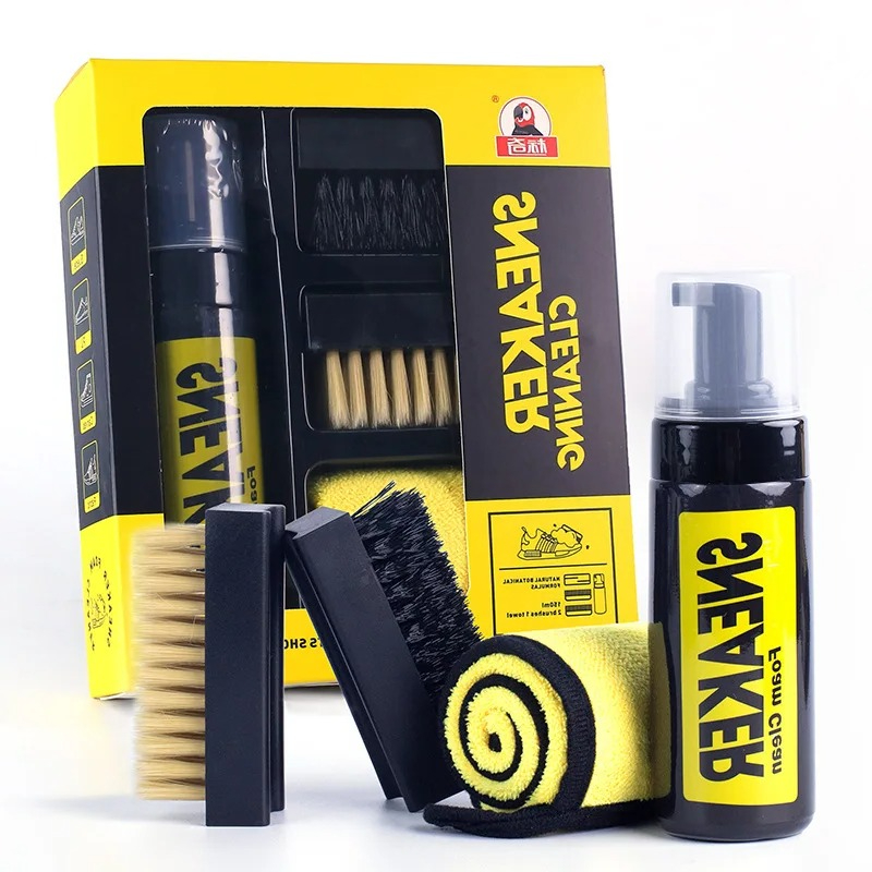 Sneaker Care Clean - 150ML 무수 폼 스니커즈 클리너 키트