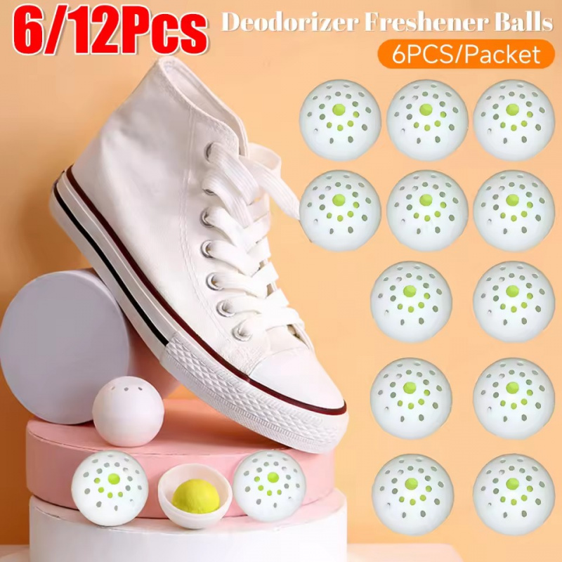 Shoe Deodorizer Ball - 1-12Pcs 신발 용 탈취제 청정제 공
