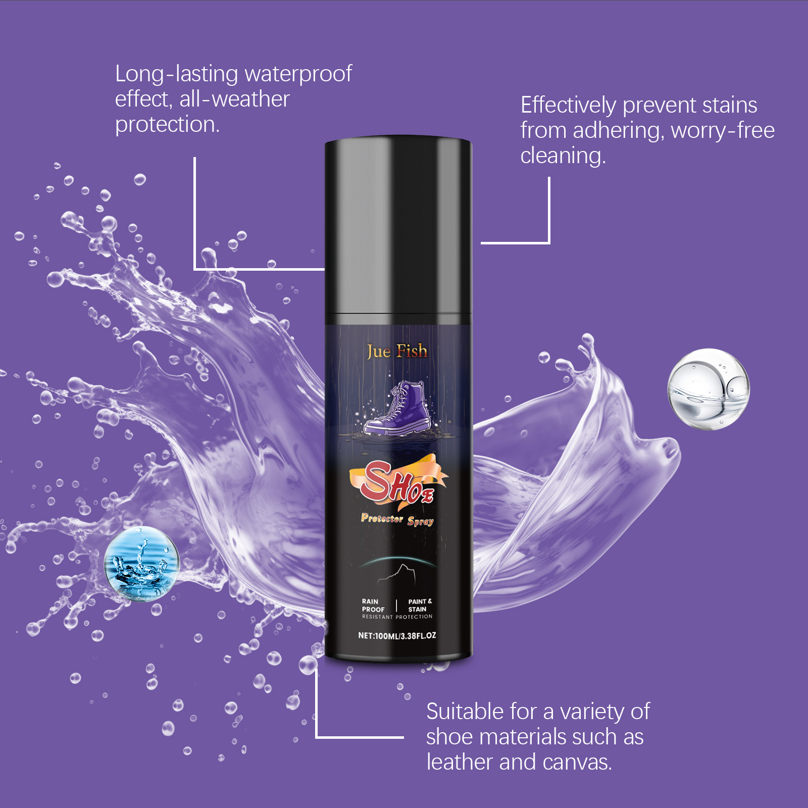 100ML 신발 보호 스프레이 먼지 제거 지속적인 방수 - Sneaker Care Cleaning Kit 리뷰 및 가격