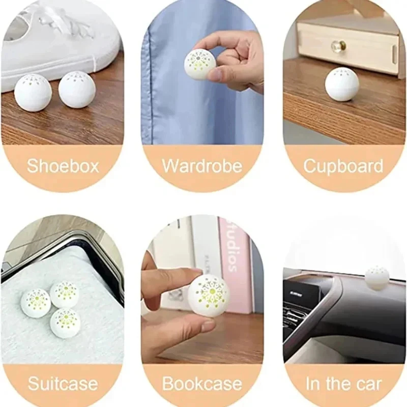 6-36Pcs 신발용 탈취제 방향제 볼 다기능 재스민  - Shoe Deodorizer Ball 리뷰 및 가격