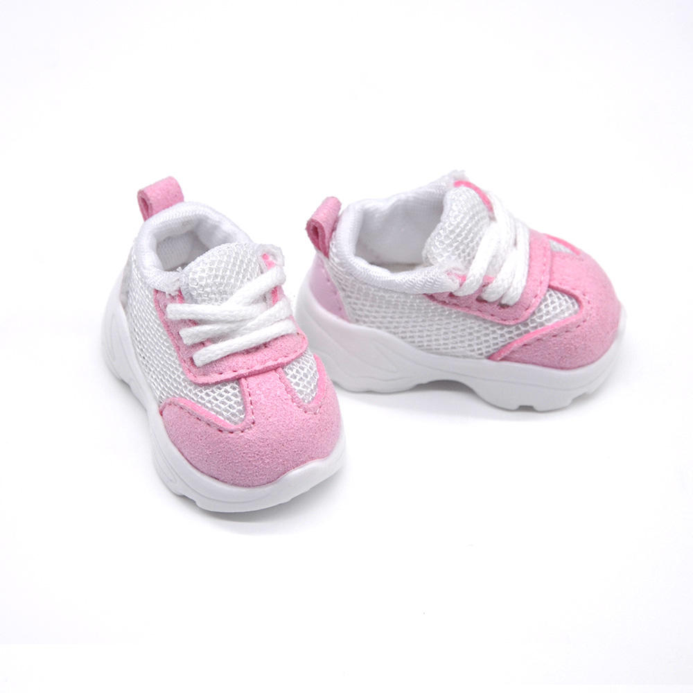 미니 5cm 인형 신발 패션 메쉬 컬러 블록 스니커즈  - Sneaker Care Accessories 리뷰 및 가격