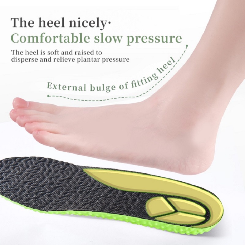 스포츠용 충격 흡수 깔창, 녹색 PU 메모리폼, 통기성 - Insole Memory Foam 리뷰 및 가격