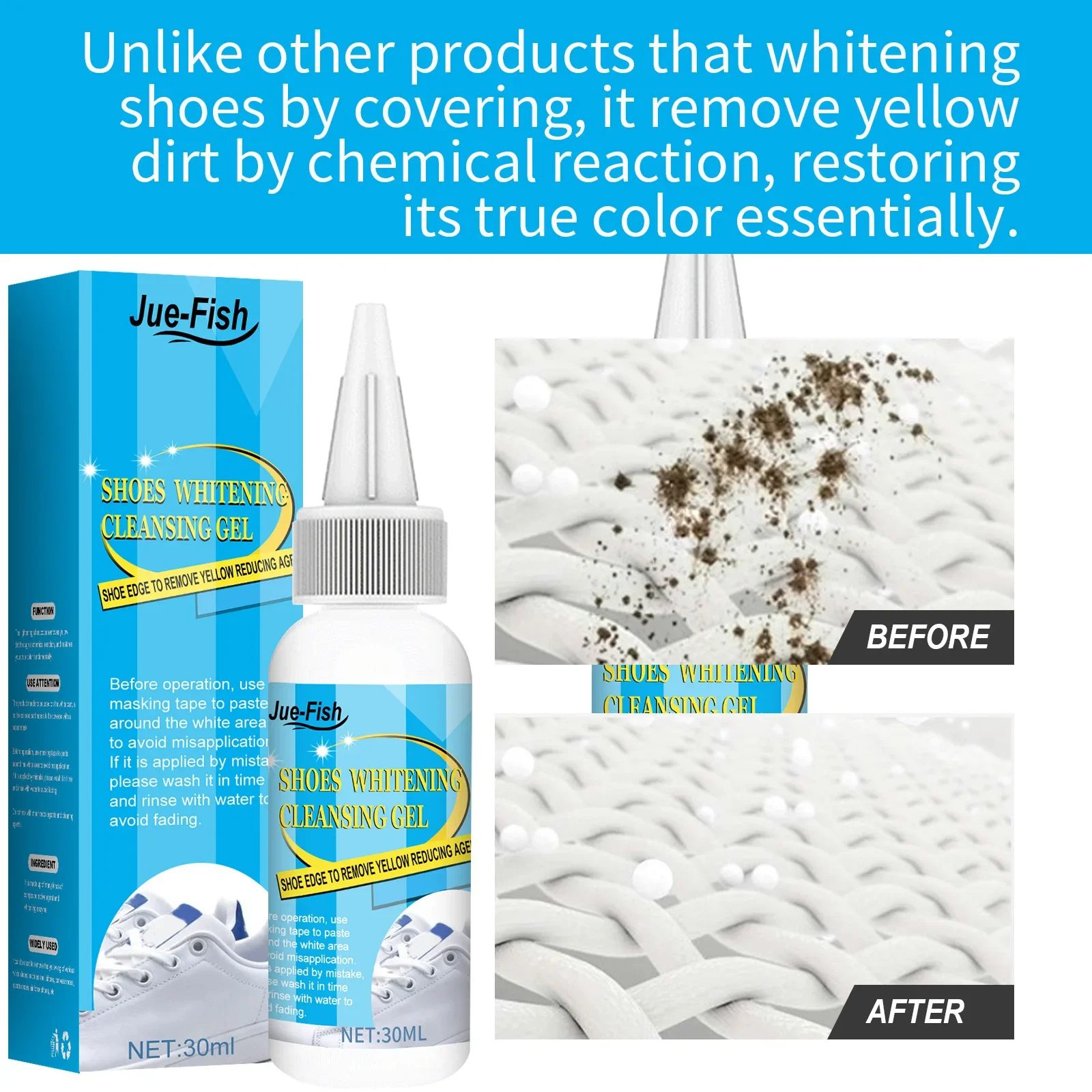흰색 신발 청소 젤 얼룩 먼지 제거제, 신발 세척 운동 - Sneaker Care Accessories 리뷰 및 가격