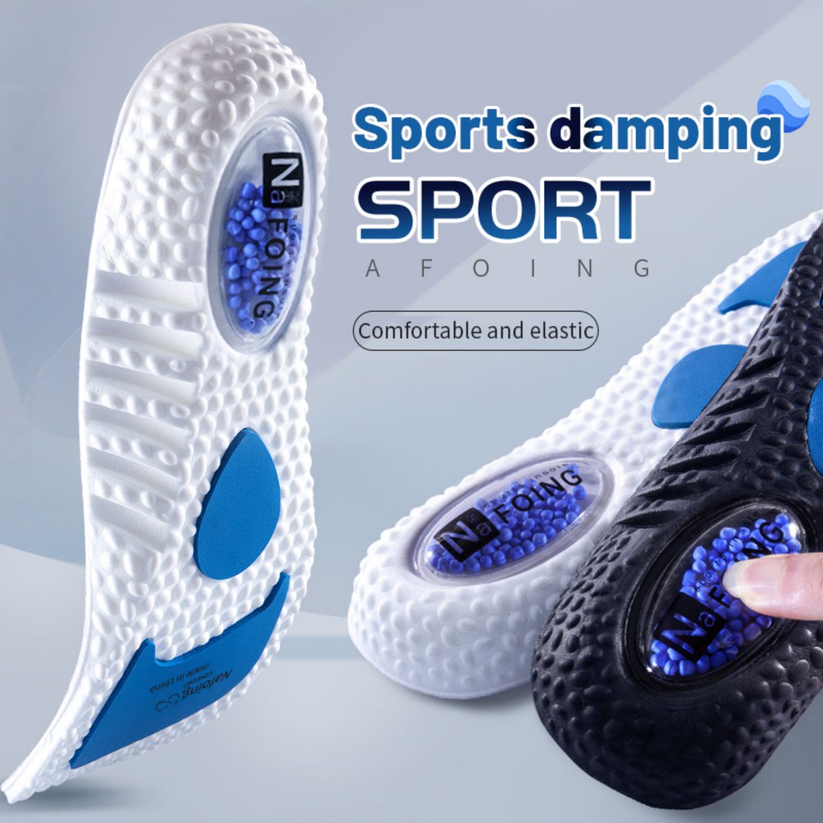 1 쌍 업그레이드 스포츠 충격 흡수 깔창 PU 메모리  - Insole Memory Foam 리뷰 및 가격