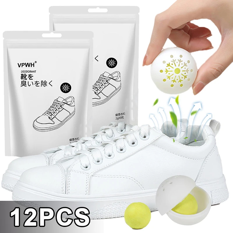 1-12Pcs 신발 용 탈취제 청정제 공 다기능 재스민 - Shoe Deodorizer Ball 리뷰 및 가격